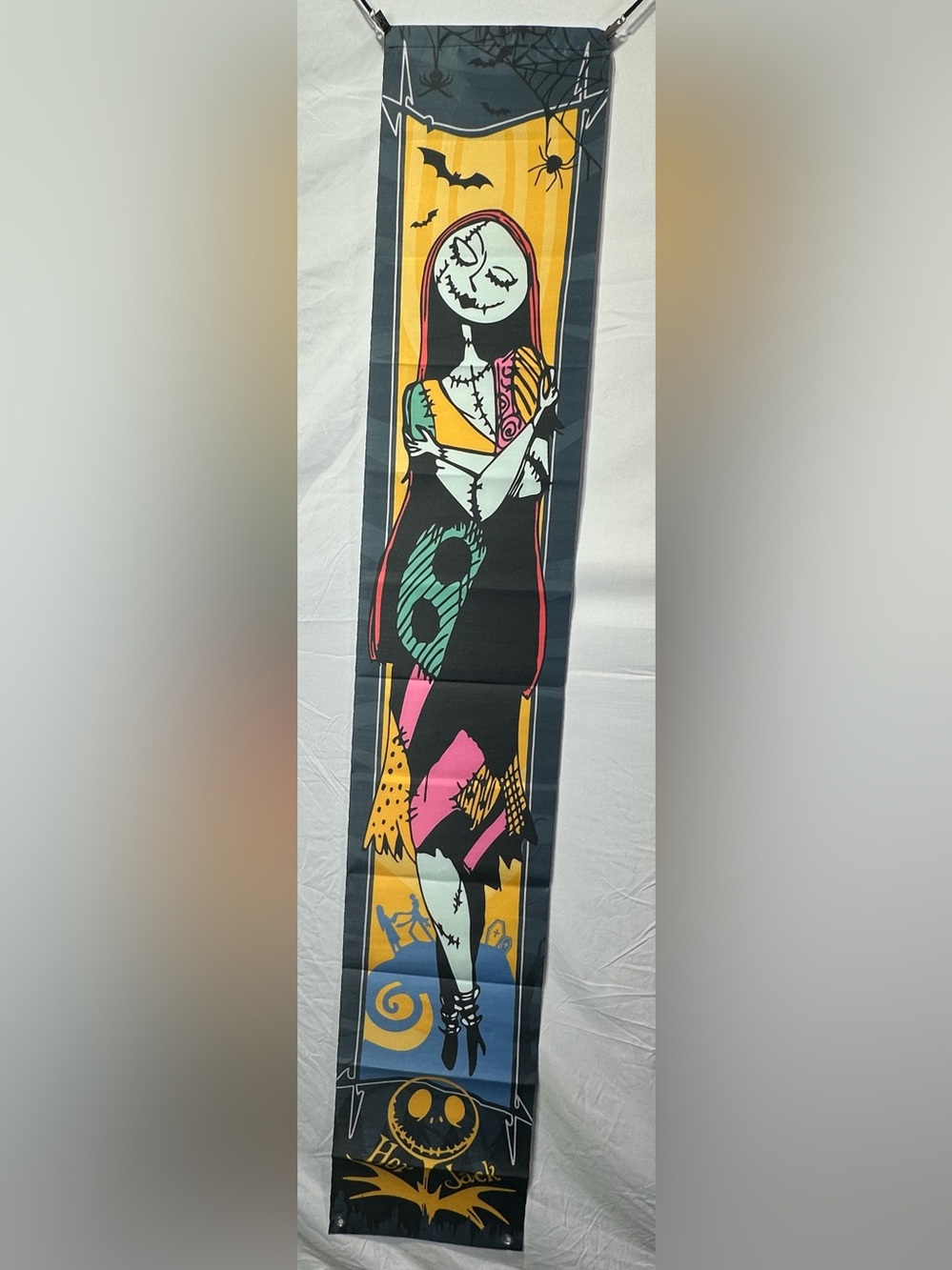 Sally And Jack Skellington Porch Sign - Nightmare Before Christmas 11.8x70.8 Inc